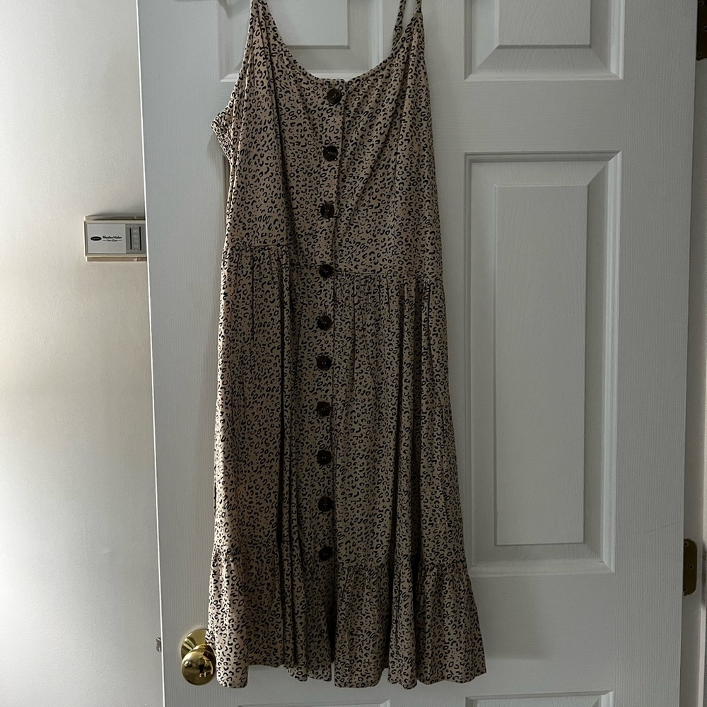 Leopard Sundress